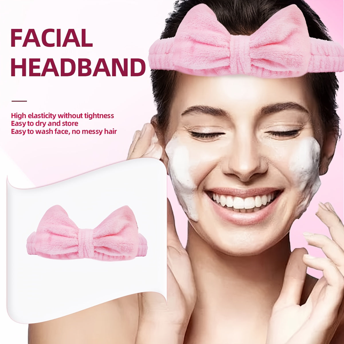10pcs Facial Massage Set, Including 1 Double-Head Roller Massager, 1 Heart-Shaped Massage Board, 1 Pink Hair Band, 1 Long-Handled Hair Comb, 2 Air Cushion Powder Puffs, 2 Water Drop Beauty Eggs, 1 Metal Beauty Egg Stand, for